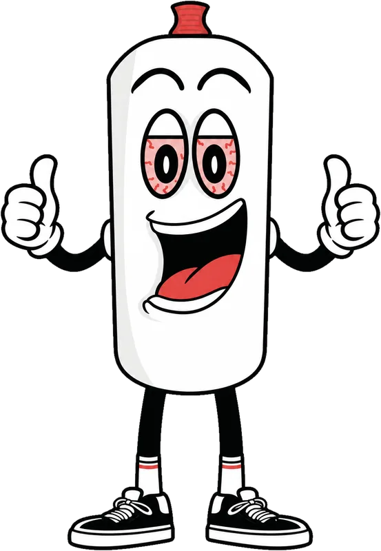 Boony giving two thumbs up